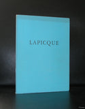 Lapicque # LA MER # Galerie Dubourg, 2 litho,1969,nm-