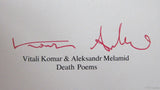 Galerie Barbara Farber # DEATH POEMS#ed. of 250 copies, artist book, SIGNED,mint