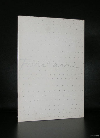 Stedelijk Museum# LUCIO FONTANA # 1967, nm+