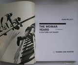 John Willett # the WEIMAR YEARS # Bauhaus, 1984, nm