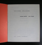 The Israel Museum, Jerusalem , Sandberg#LACQUES LIPCHITZ and MARC CHAGALL# 1965