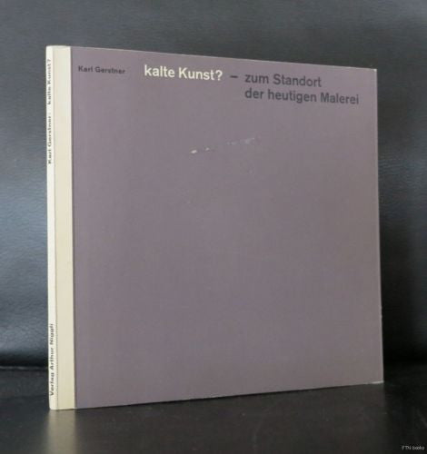 カール・ゲルストナー Kunst? karl kalte gerstner