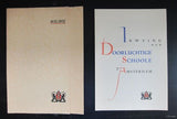 Fre Cohen, dutch typography # DOORLUCHTIGE SCHOOLE # 1932,nm and mint-