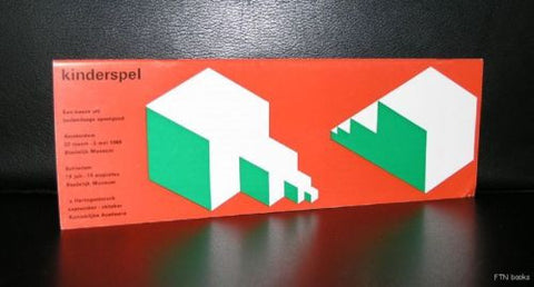 Stedelijk Museum, WIM CROUWEL # KINDERSPEL # 1965, nm