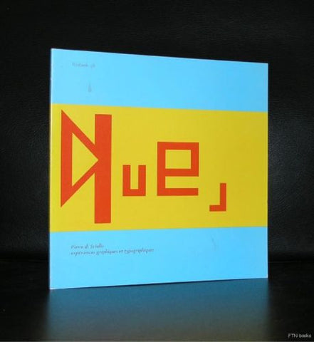 Typography # PIERRE di SCIULLO # 1995, nm+