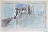 Lyonel Feininger # THE RUIN BY THE SEA # MOMA, 1968, nm
