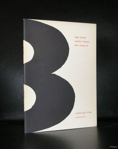 Stedelijk Museum# Hans Polak , KHO LIANG IE, Martin Visser #Sandberg,  1961,nm+