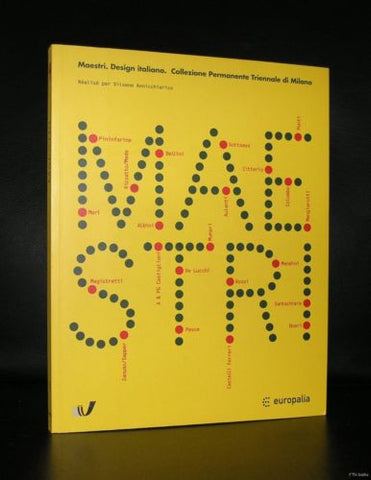 Sottsass, Castiglioni, Pininfarina, Mendini # MAESTRI# Europalia, 2003, nm+