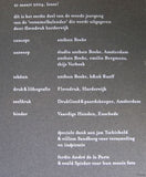 Anthon Beeke, dutch design and typography# LENTE! # 2004, mint-