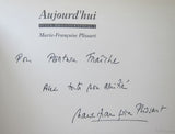 Marie-Francoise Plissart # AUJOURD'HUI # signed, 1993, NM+