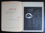 Willem Sandberg # Avantgardecahier 1, OPEN OOG # dutch typography, 1946, nm