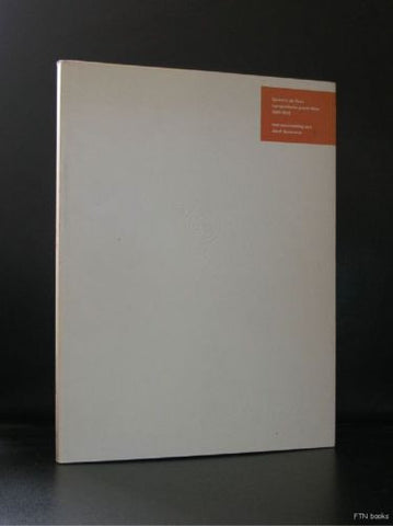 Sjoerd H.de Roos # TYPOGRAPHY 1907-1920 #nm, 1989