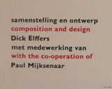 Elffers # COLOUR and PATTERN #Autolijn 1967