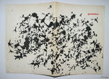 Henri Michaux# GESTALTEN #orig.silkscreen,Sandberg,1955