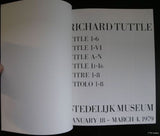 Stedelijk Museum# RICHARD TUTTLE # 1979, nm+