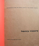 Stedelijk Museum #HENRY MOORE#1961, Mint