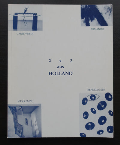 Armando, Kemps, Daniels, Visser , Bonner KUnstverein # 2 x 2 aus Holland # 1987, nm