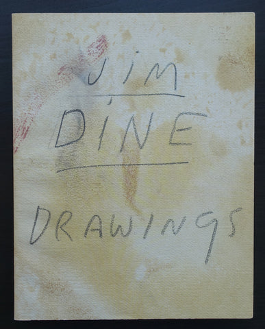 The Pace gallery # JIM DINE, Drawings # 1990, mint--