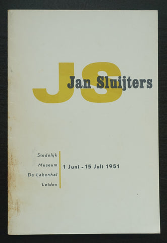 De Laknehal Leiden # JAN SLUIJTERS # 1951, vg+