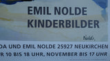 Stiftung Seebülll # EMIL NOLDE , Kinderbilder # poster, ca. 1990, mint-