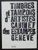 Wesselmann, Warhol & Roth ao, Geneve  # TIMBRES ET TAMPONS # 1976, mint