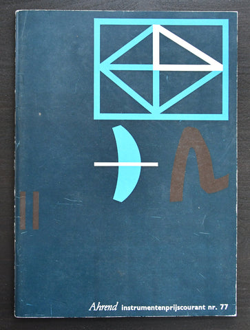 Ahrend # INSTRUMENTENPRIJSCOURANT nr. 77 # 1960 nm