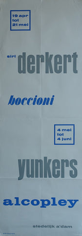 Stedelijk Museum, Willem Sandberg # AL COPLEY ao # 1962, B