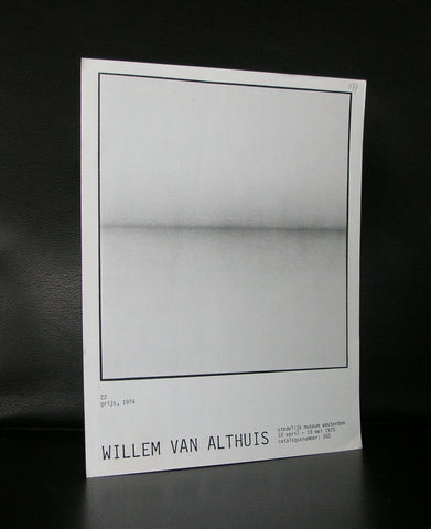 Stedelijk Museum# WILLEM VAN ALTHUIS  # Crouwel 1975, nm