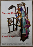 Museum Paleis Lange Voorhout # KAREL APPEL, Singing Donkeys# A0 poster, 1993, nm++