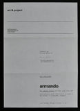 Art & Project # ARMANDO # unknown soldier, invitation, 1975, mint--