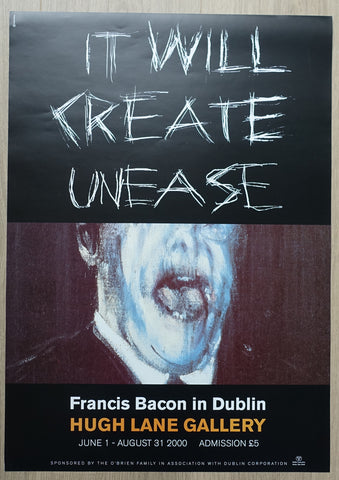 Hugh Lane gallery # FRANCIS BACON, Unease # 2000, nm++