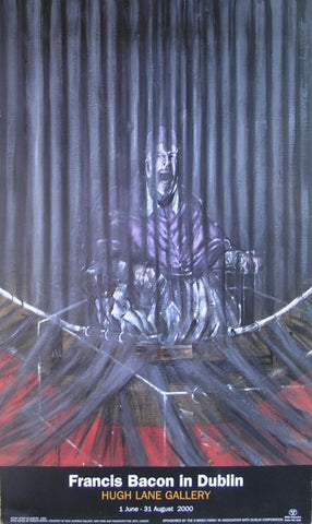 Hugh Lane gallery # POPE, Francis Bacon # 2000, poster, nm+