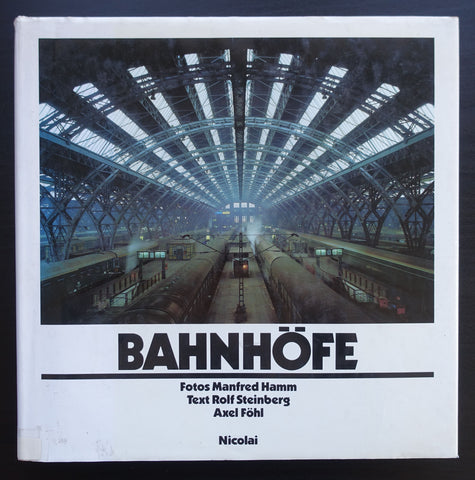 Manfred Hamm # BAHNHÖFE # 1984, nm