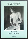 Jean Cocteau + Man Ray # BARBETTE # 1988, nm