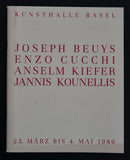 Kunsthalle Basel # BEUYS, CUCCHI, KIEFER, KOUNELLIS # 1986, nm