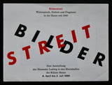 Museums Ludwig # BILDERSTREIT # folder , 1989, mint-