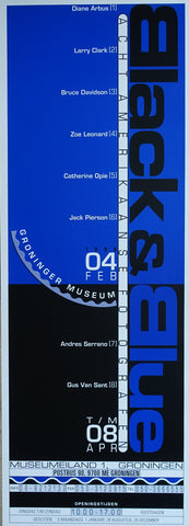 Swip Stolk, Larry Clark ao, Groninger Museum # BLACK & BLUE # 2000, mint