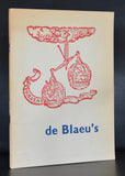 Willem Sandberg (design) # DE BLAEU's# 1952, nm