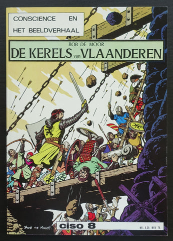 Bob de Moor # KERELS VAN VLAANDEREN, Ciso 8 , 1972, mint--