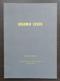 Produzentengalerie Hamburg # BOGOMIR ECKER # 1991, nm