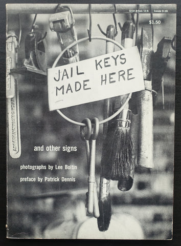 Lee Boltin # JAIL KEYS MADE HERE # 1959, nm+