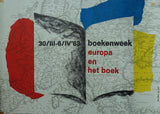 Jan Bons # BOEKENWEEK, Europa en het boek # 1963, nm--/B--