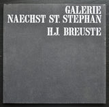 Willem Sandberg, Galerie Naechst st. Stephan # H.J. BREUSTE # 1967, nm+