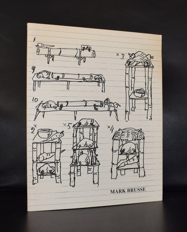 Centre d'art Contemporain Corbeil-Essonnes # MARK BRUSSE # signed , 1992, mint-