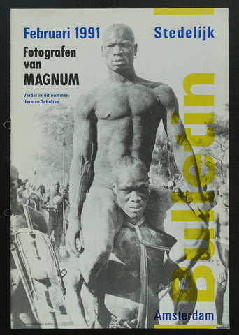 Stedelijk Museum # BULLETIN, MAGNUM # 1991, mint-