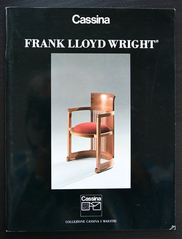 Cassina # FRANK LLOYD WRIGHT # 1991, nm+