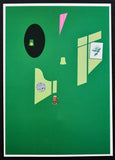 Waddington Galleries # PATRICK CAULFIELD # invitation, 1989, mint--