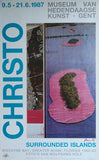 Museum Hedendaagse Kunst  GENT #Surrounded Islands, CHRISTO # signed , 1984, B--
