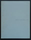Donald Karshan, The New York Cultural Centre # CONCEPTUAL ART AND CONCEPTUAL ASPECTS # 1970, nm