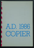 Gemeentemuseum ARNHEM  # A.D. COPIER, 1986 # 1986, NM